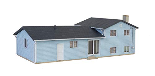 Walthers Cornerstone HO Scale Model Split-Level House, Multi-Colored - Image 3